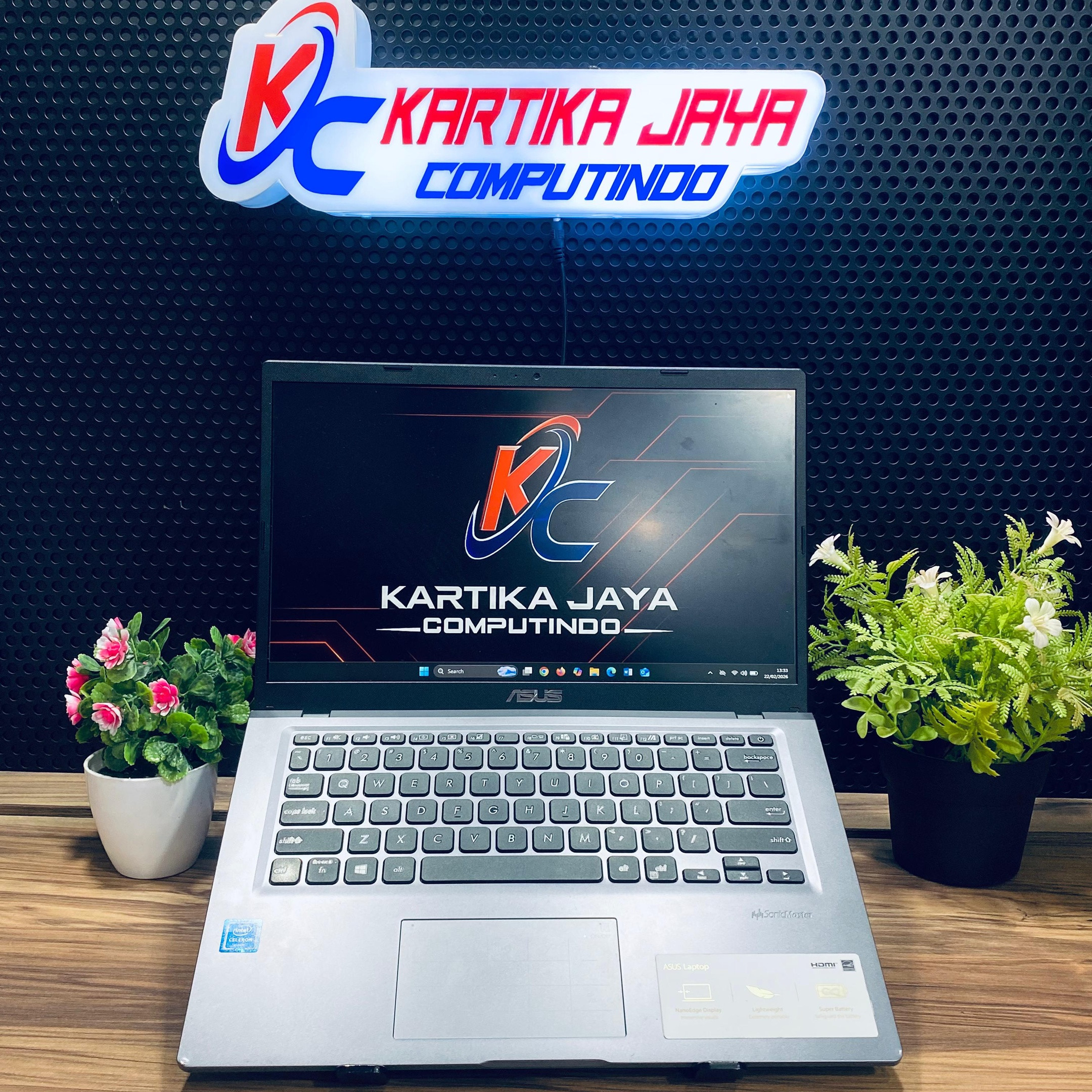 ASUS ExPERBOOK P1411CMA N4020 SSD 2ND MURAH